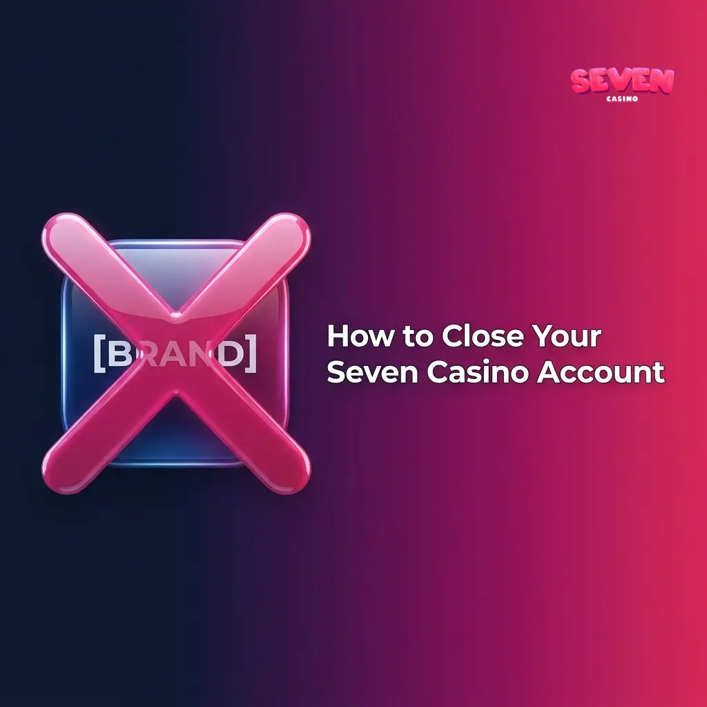 Seven Casino account self-exclusion options including temporary suspension, permanent block, and cooling-off period via support team