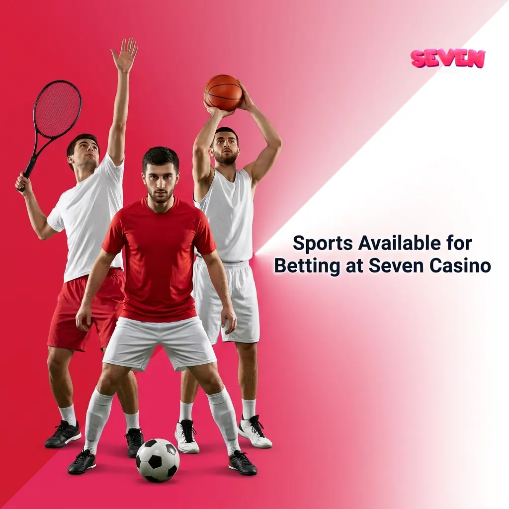 Seven Casino sportsbook covering 30+ sports including football, horse racing, tennis, MMA, esports and more for UK bettors